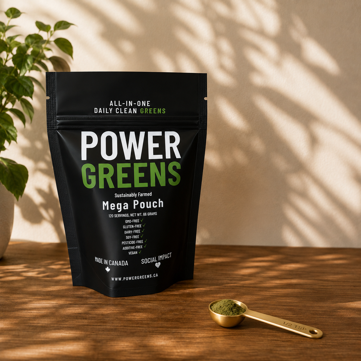 Power Greens Mega pouch